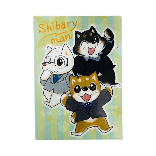 【しばりーまん】クリアファイル - 3しば